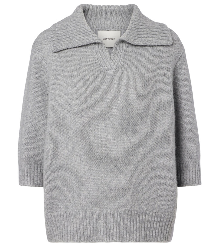 Photo: Lisa Yang Lailai cashmere and silk polo sweater