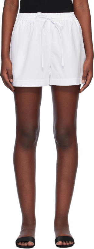 Photo: Matteau White Relaxed Shorts