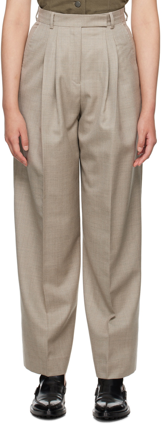 Mark Kenly Domino Tan Studio Gray Pemma Trousers