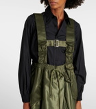 Noir Kei Ninomiya Tiered cargo dress