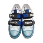 Palm Angels Blue Vulcanized Sneakers