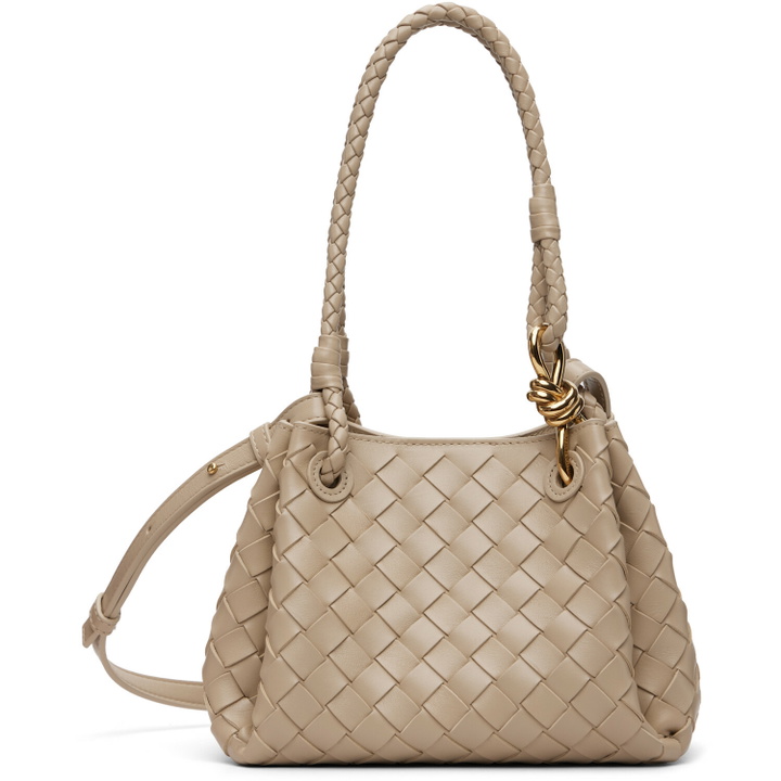 Photo: Bottega Veneta Beige Small Parachute Bag