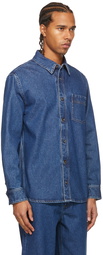 A.P.C. Indigo Denim Cyril Shirt