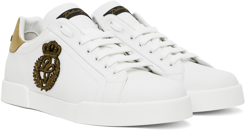 dolce gabbana crown sneakers