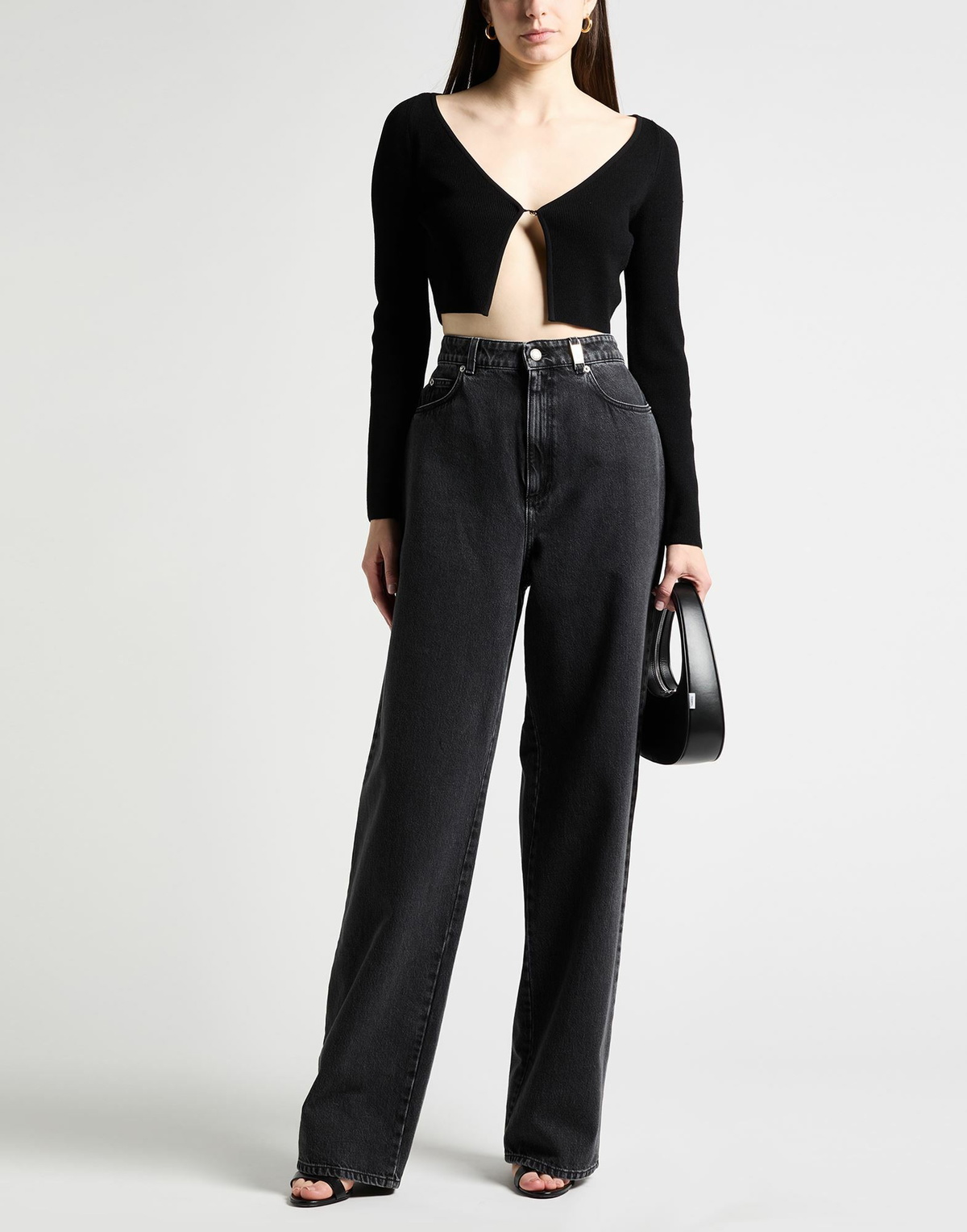Mcqueen Womens Jeans in Black