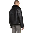 Acne Studios Black Shearling Ian Jacket