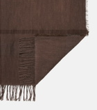 The Row Merisi cotton and linen scarf