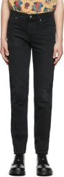 Nudie Jeans Black Gritty Jackson Jeans