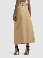 SPORTMAX - Deserto Cotton Gabardine Maxi Wrap Skirt