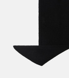 Simone Rocha Embellished cashmere scarf