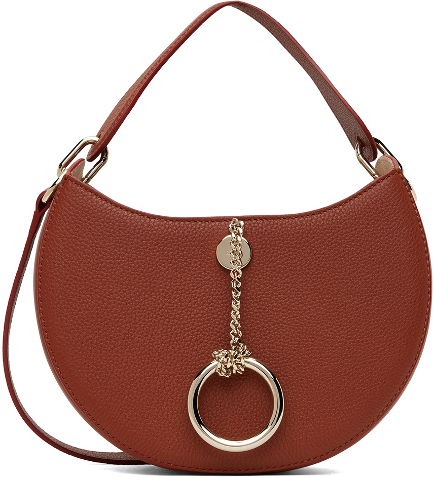 Chlo?� Tan Small Arl?�ne Bag