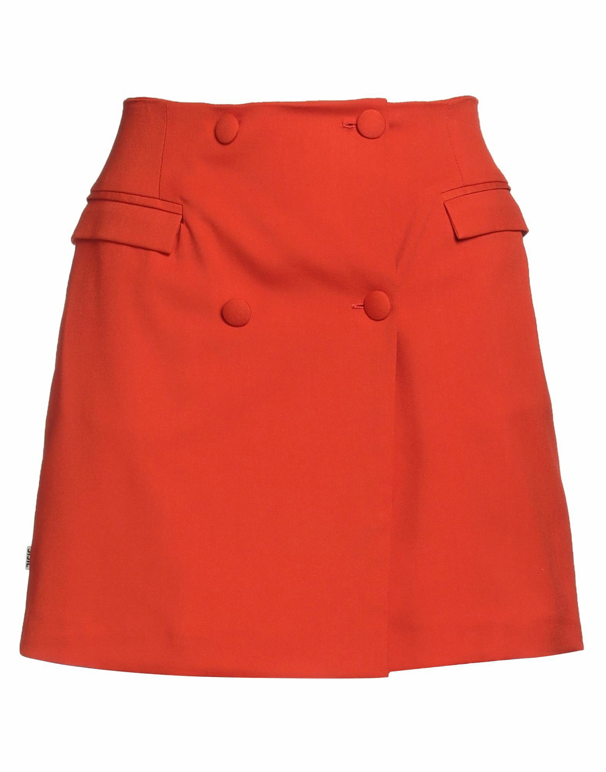Jijil Womens Mini skirt in Tomato red