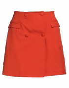 Jijil Womens Mini skirt in Tomato red
