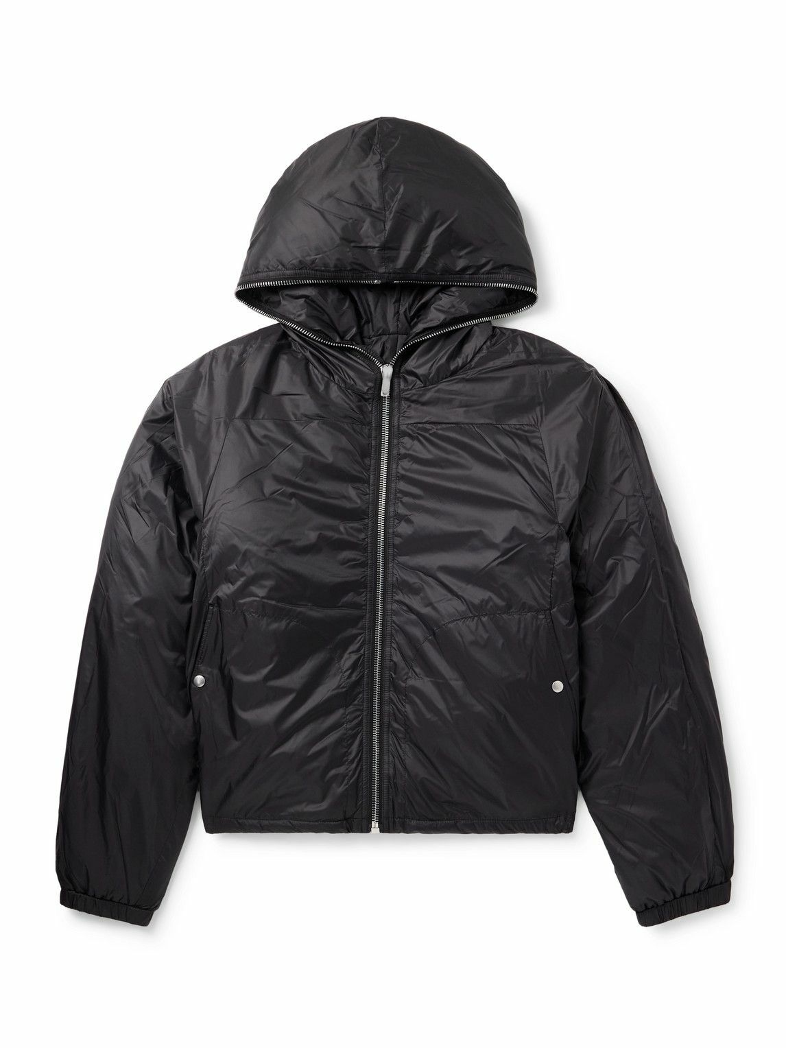 Rick Owens Drkshdw Black Lido Flight Bomber Jacket Rick