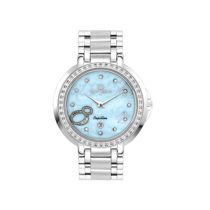 Photo: Rene Mouris Papillon Mother of Pearl Dial Ladies Watch 50111RM4