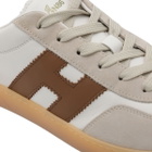 Hogan Grey And White Sneakers