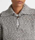 Polo Ralph Lauren Striped cotton and wool-blend polo sweater