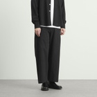 Sage Nation Men's Welt Wide Leg Trouser in Black