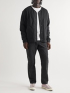 Rag & Bone - City Quilted Organic Cotton-Jersey Jacket - Black