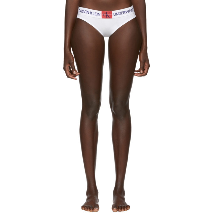 Photo: Calvin Klein Underwear White Monogram Briefs