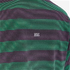 WTAPS Men's Long Sleeve 15 Stripe T-Shirt in Green