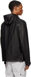 Belstaff Black Headwind Leather Jacket