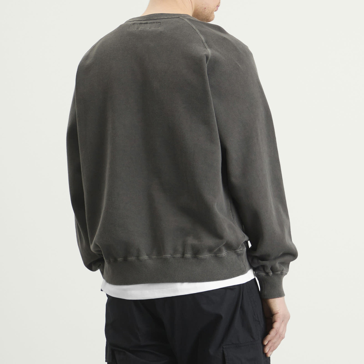 トップス NEIGHBORHOOD PIGMENT DYED SWEAT SHIRT LS Neighborhood Pigment Dyed Sweat Shirt LS 251FPNH-CSM10 / Black