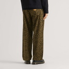 Service Works Men's Patterned Easy Chef Pants in Brown Leopard