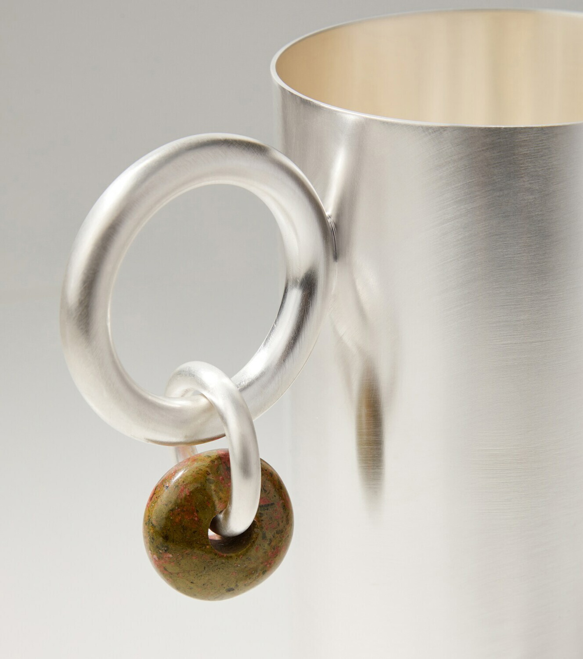 Natalia Criado Embellished silver-plated pitcher