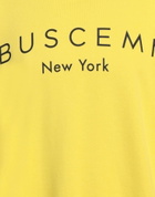 Buscemi Mens Sweatshirt in Yellow