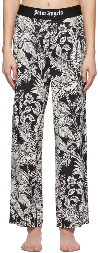 Photo: Palm Angels Black Jungle Parrots Trousers