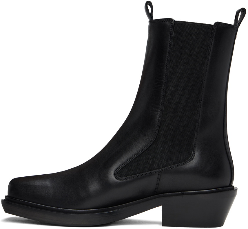 Aeyde Black Antonia Chelsea Boots