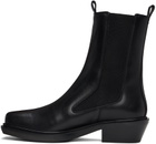 Aeyde Black Antonia Chelsea Boots