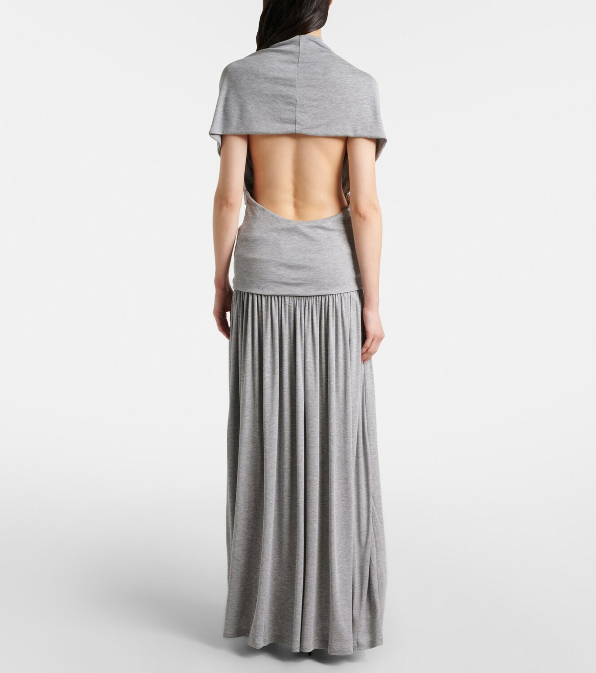 Aya Muse Viona draped maxi skirt