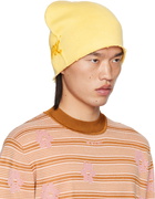 Marni Yellow Mohair Beanie