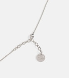 Miu Miu Logo crystal-embellished necklace