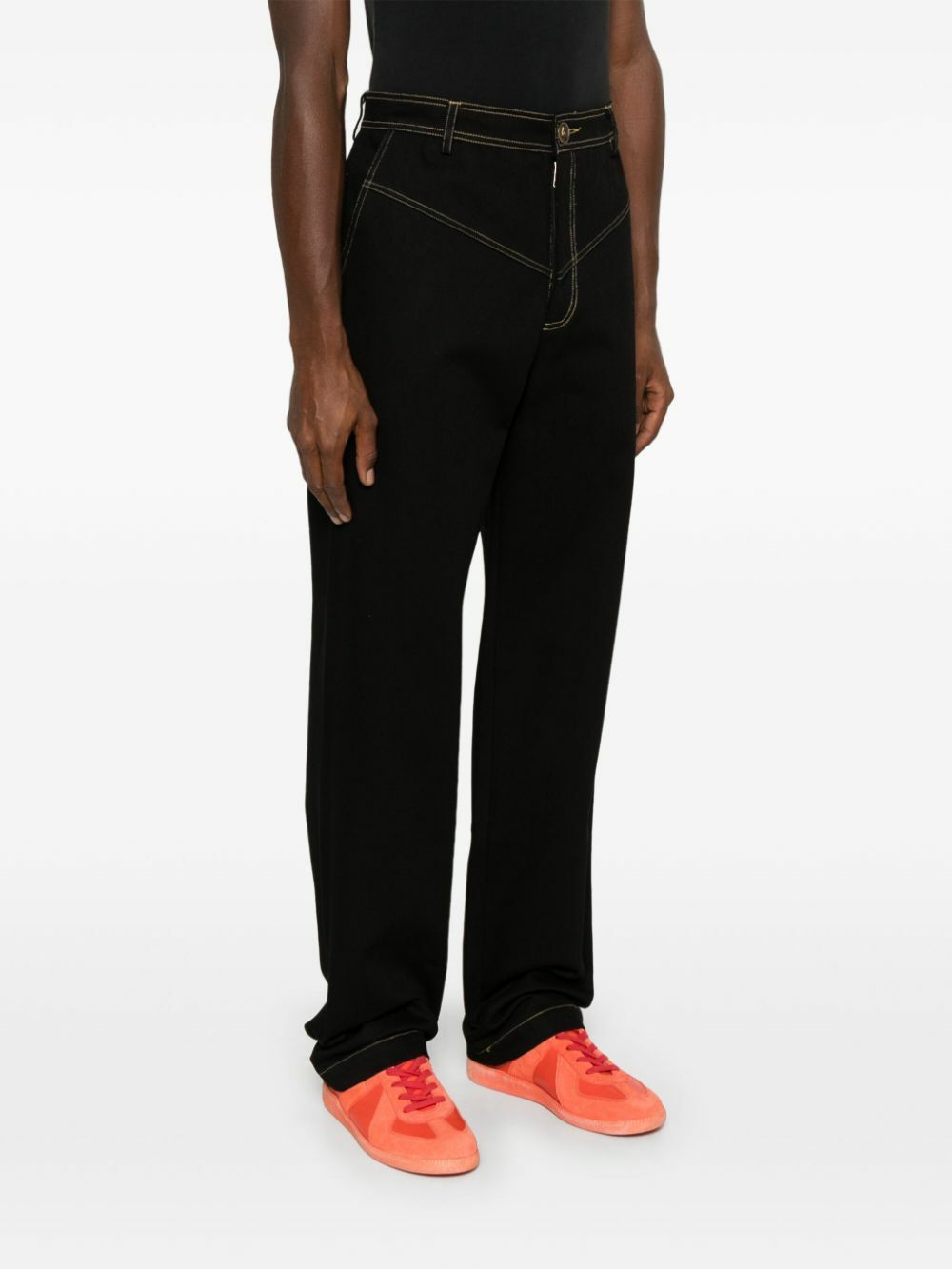 Labrum London Monogram Straight-Leg Jeans