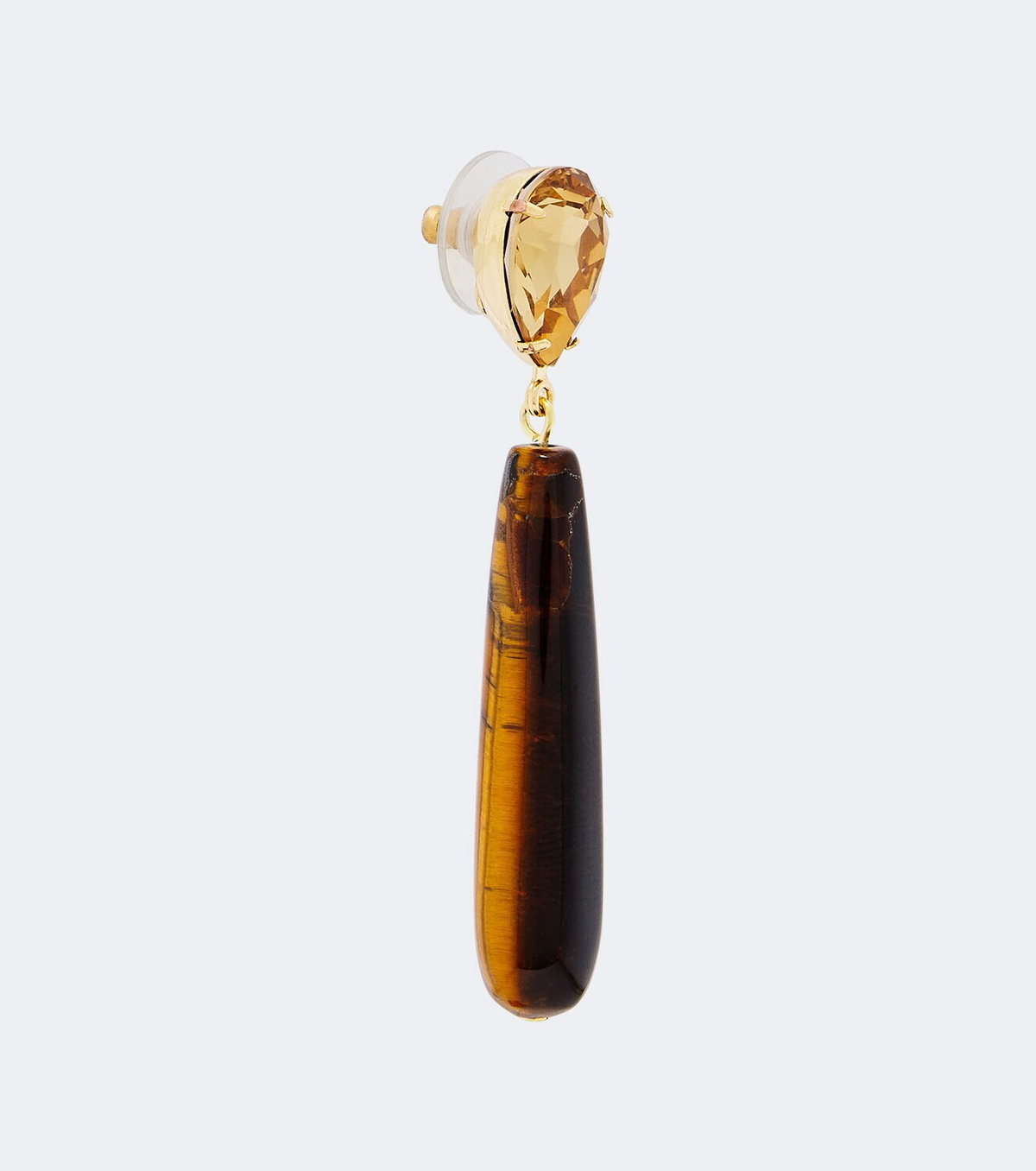 Jennifer Behr Caroline 18kt gold-plated earrings