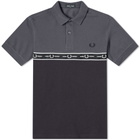 Fred Perry Chest Logo Taped Polo