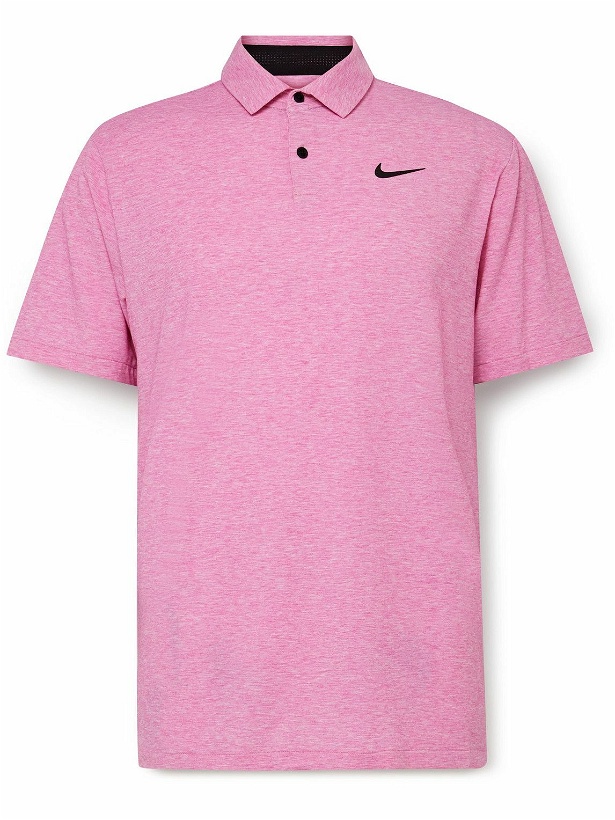 Photo: Nike Golf - Tour Dri-FIT Golf Polo Shirt - Pink