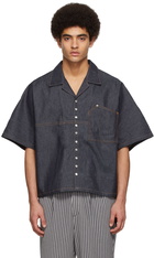 JieDa Blue Denim Shirt