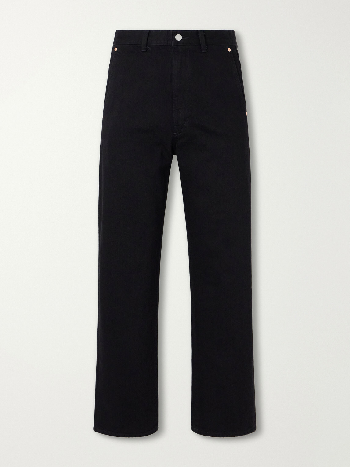 YOKE - Wide-Leg Jeans - Black