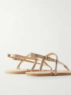 Auralee - Foot the Coacher Nylon-Webbing and Leather Sandals - Neutrals