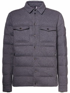 MONCLER - Todorka Cashmere Blend Down Jacket