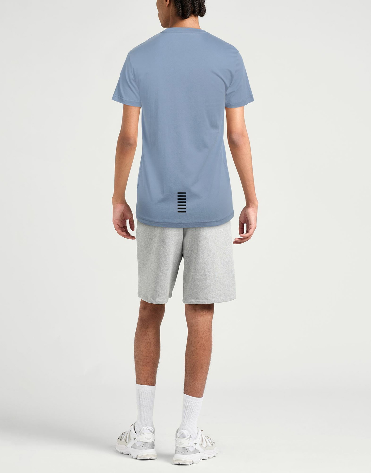 Ea7 Mens T-shirt Light in Blue