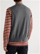 William Lockie - Oxton Cashmere Sweater Vest - Gray