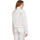 Kanghyuk White Readymade Airbag Emblem Jacket