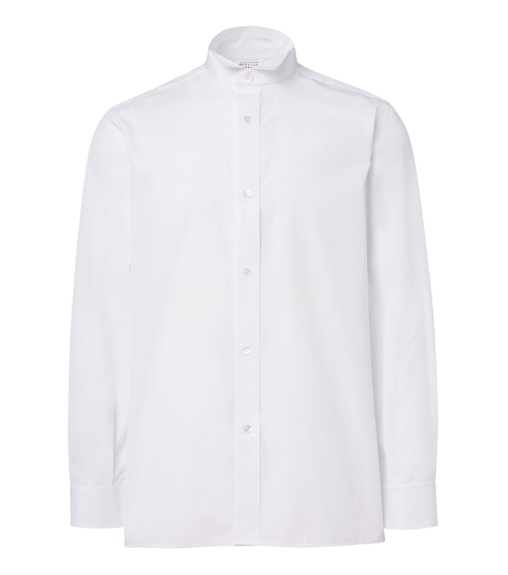 Photo: Maison Margiela Cotton poplin shirt
