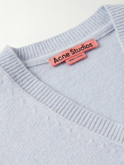 Acne Studios - Wool and Cashmere-Blend Sweater - Blue