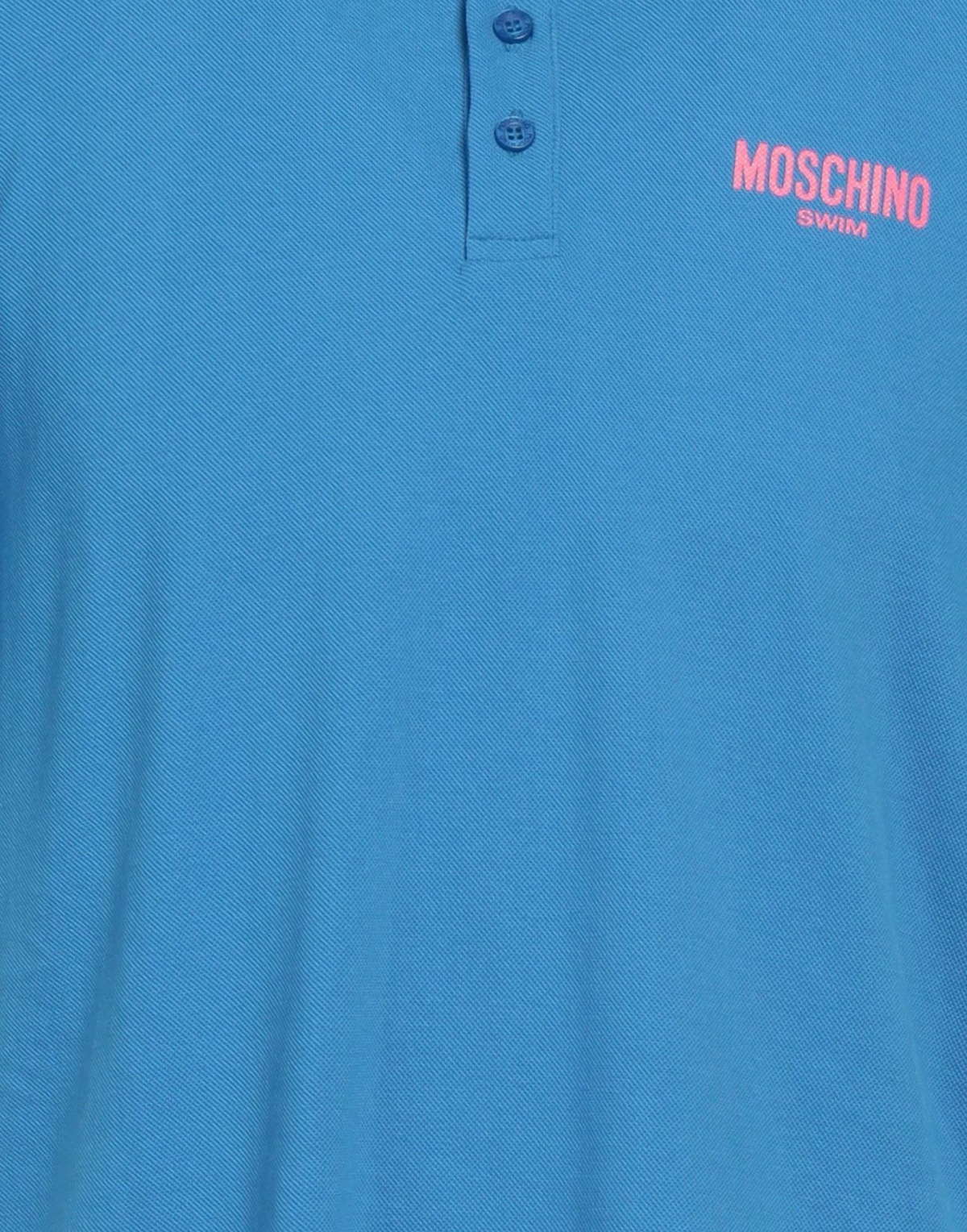 Moschino Mens Polo shirt Azure
